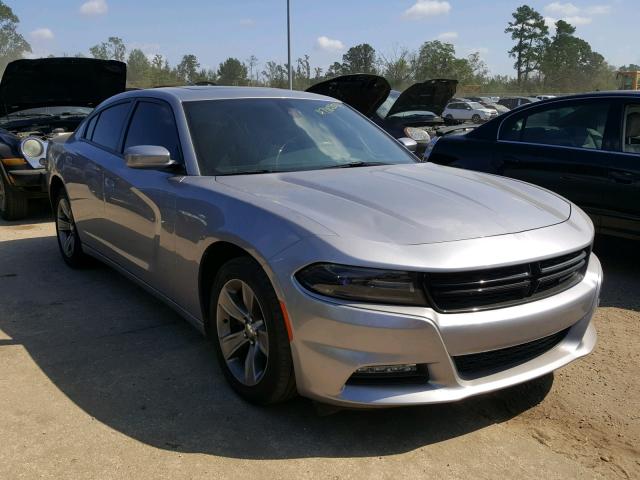 2C3CDXHG8FH889571 - 2015 DODGE CHARGER SX SILVER photo 1