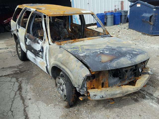 1GNDT13W52K218416 - 2002 CHEVROLET BLAZER BURN photo 1