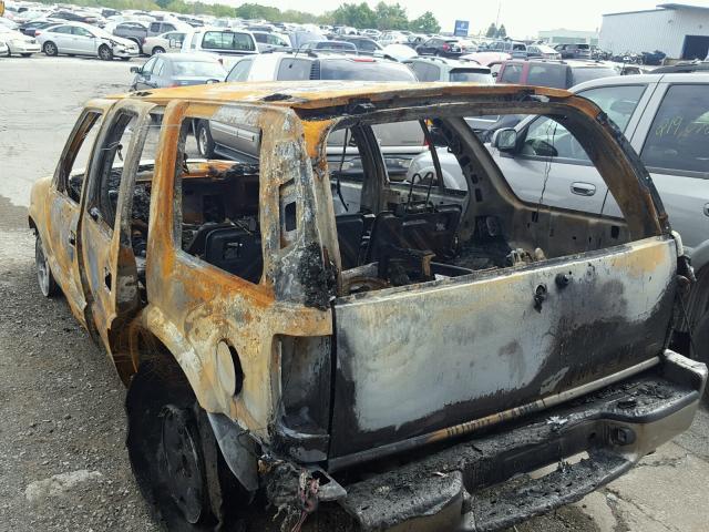 1GNDT13W52K218416 - 2002 CHEVROLET BLAZER BURN photo 3