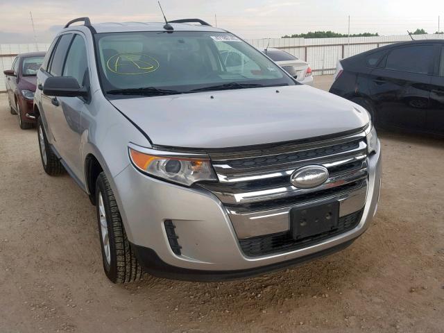 2FMDK3GC9DBE18182 - 2013 FORD EDGE SE SILVER photo 1