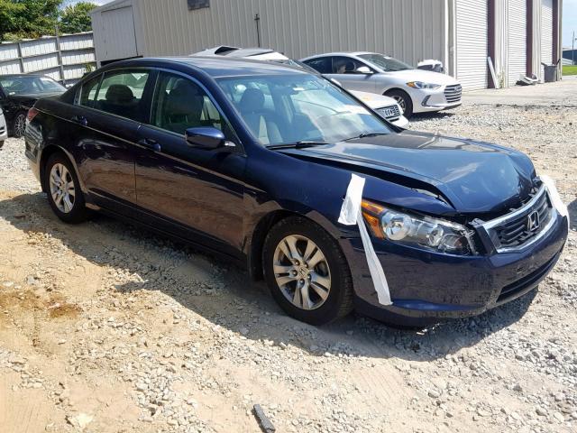 JHMCP26409C007443 - 2009 HONDA ACCORD LXP BLUE photo 1