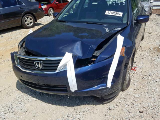 JHMCP26409C007443 - 2009 HONDA ACCORD LXP BLUE photo 9