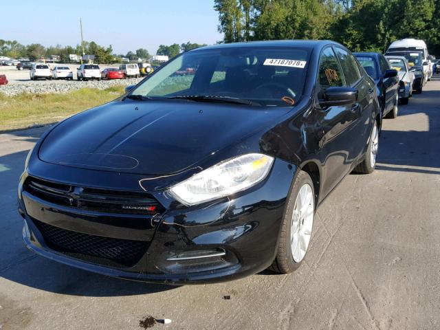 1C3CDFBA8DD232889 - 2013 DODGE DART SXT BLACK photo 2