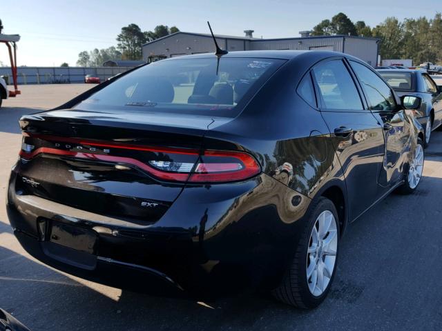 1C3CDFBA8DD232889 - 2013 DODGE DART SXT BLACK photo 4