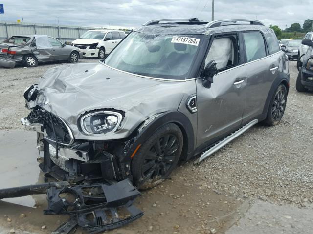 WMZYT5C30J3D82028 - 2018 MINI COOPER S C GRAY photo 2