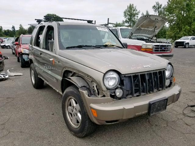 1J4GL58526W125052 - 2006 JEEP LIBERTY LI TAN photo 1