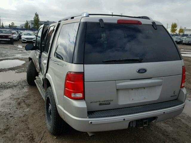 1FMZU75W33UC22364 - 2003 FORD EXPLORER L SILVER photo 3