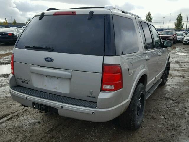 1FMZU75W33UC22364 - 2003 FORD EXPLORER L SILVER photo 4