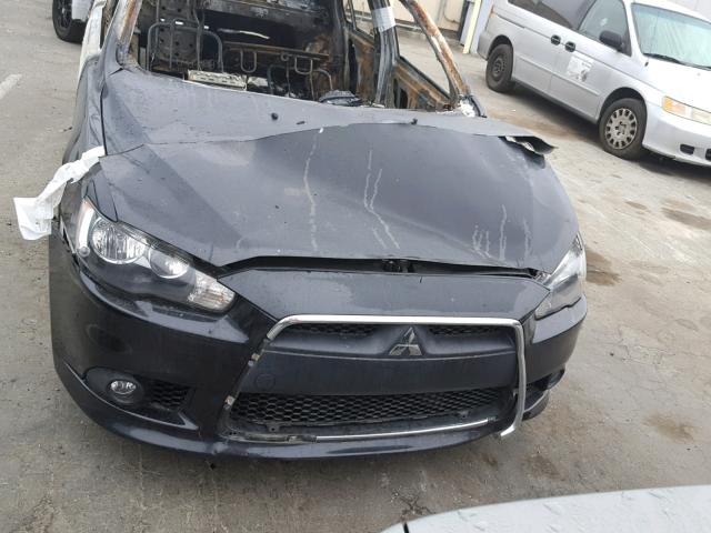 JA32U8FW6EU017908 - 2014 MITSUBISHI LANCER GT BURN photo 9