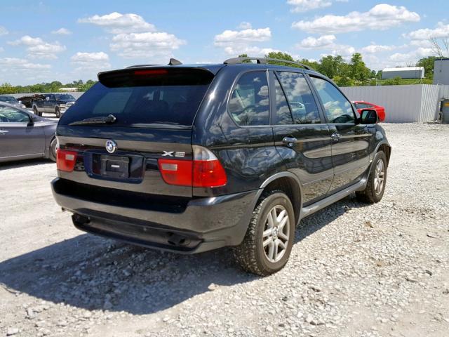 5UXFA13506LY47787 - 2006 BMW X5 3.0I BLACK photo 4