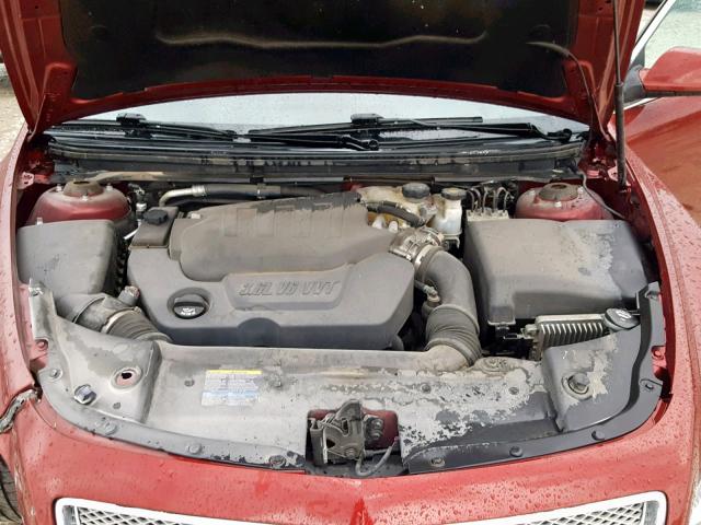 1G1ZE5E71AF203885 - 2010 CHEVROLET MALIBU LTZ ბურგუნდია ფოტო 7