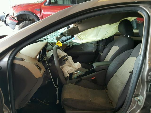 1G1ZC5EB2AF151614 - 2010 CHEVROLET MALIBU 1LT GOLD photo 5