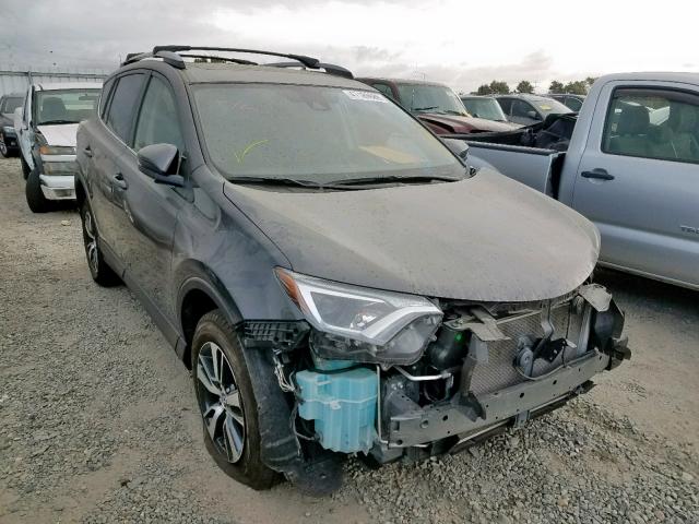 JTMWFREVXJJ736408 - 2018 TOYOTA RAV4 ADVEN GRAY photo 1