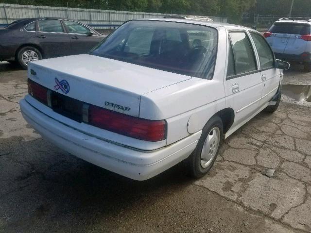 1G1LD5546TY173871 - 1996 CHEVROLET CORSICA WHITE photo 4