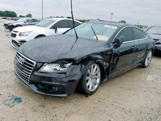 WAU2GAFC9DN077337 - 2013 AUDI A7 PRESTIG BLACK photo 2