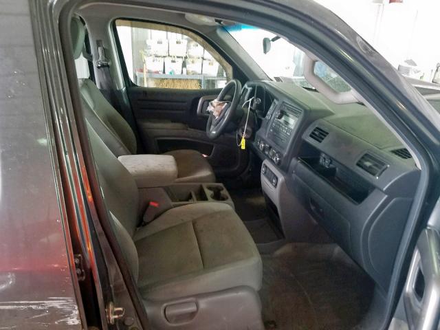 5FPYK1F47AB004277 - 2010 HONDA RIDGELINE SILVER photo 5