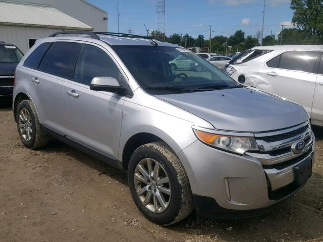 2FMDK3JC4DBC29710 - 2013 FORD EDGE SEL SILVER photo 9