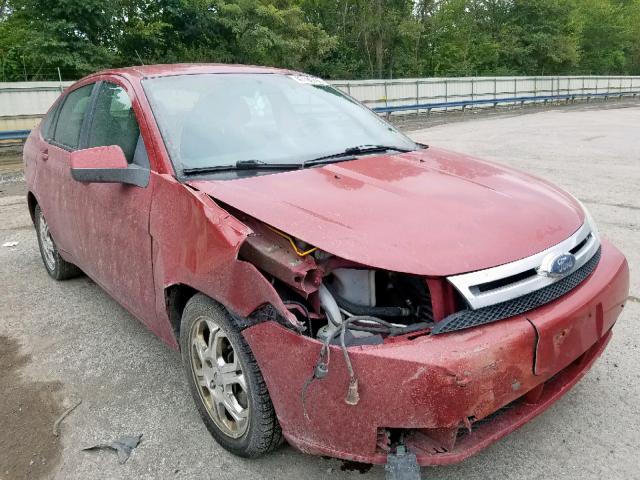 1FAHP36N89W261329 - 2009 FORD FOCUS SES RED photo 1