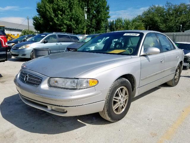 2G4WB52K031205189 - 2003 BUICK REGAL LS SILVER photo 2