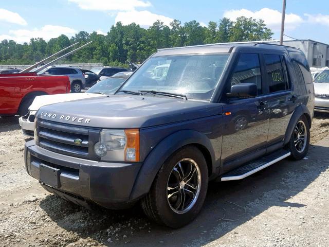 SALAE25436A375129 - 2006 LAND ROVER LR3 SE GRAY photo 2