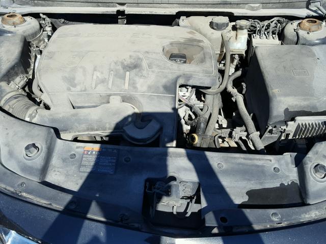 1G1ZC5EB5AF302171 - 2010 CHEVROLET MALIBU 1LT შავი ფოტო 7