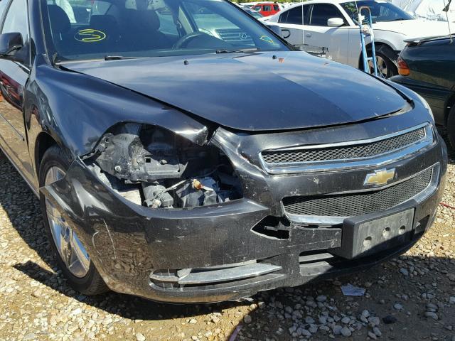 1G1ZC5EB5AF302171 - 2010 CHEVROLET MALIBU 1LT შავი ფოტო 9