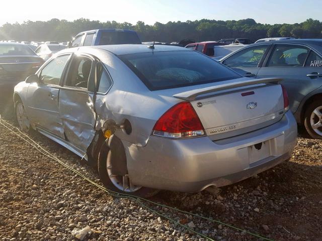 2G1WC5E33D1244035 - 2013 CHEVROLET IMPALA LTZ SILVER photo 3