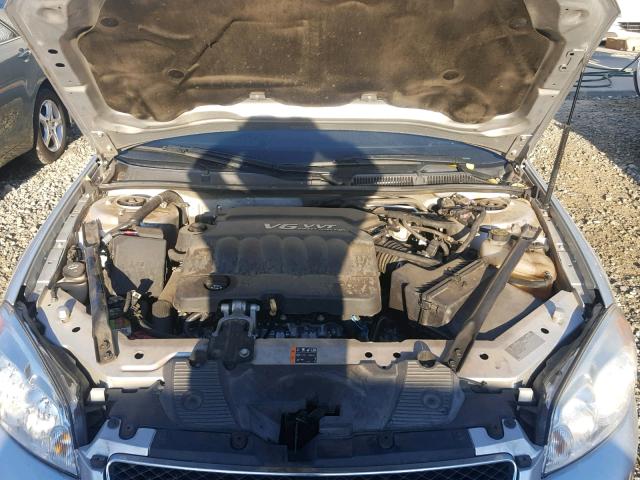 2G1WC5E33D1244035 - 2013 CHEVROLET IMPALA LTZ SILVER photo 7