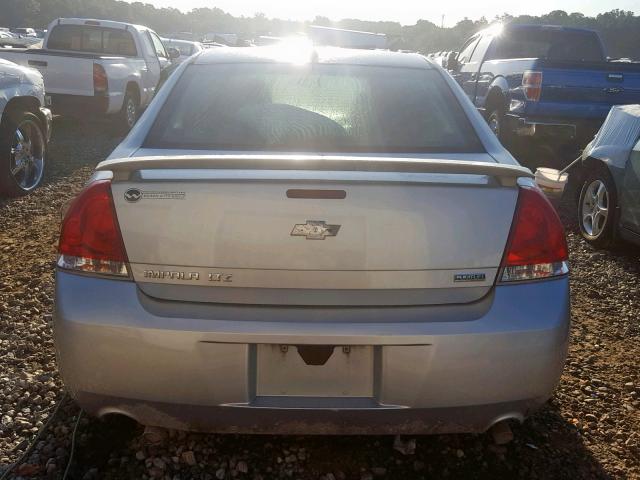 2G1WC5E33D1244035 - 2013 CHEVROLET IMPALA LTZ SILVER photo 9