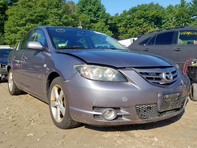 JM1BK323551290491 - 2005 MAZDA 3 S GRAY photo 1