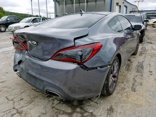 KMHHT6KD1DU112622 - 2013 HYUNDAI GENESIS CO GRAY photo 4