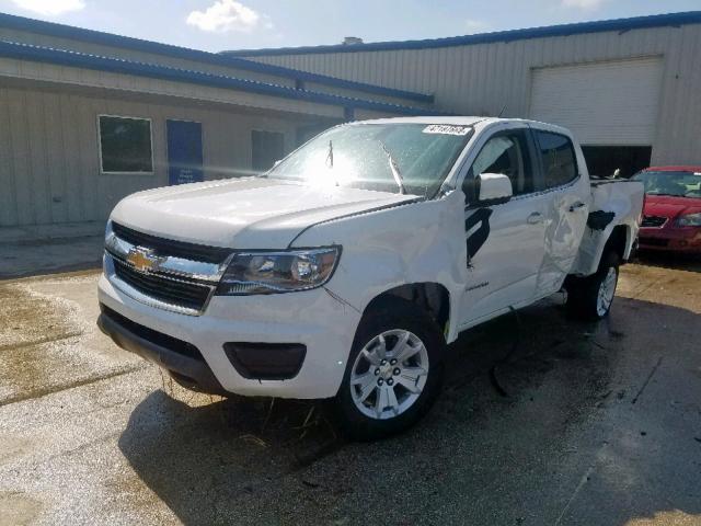 1GCGSCEN2J1308670 - 2018 CHEVROLET COLORADO L WHITE photo 2