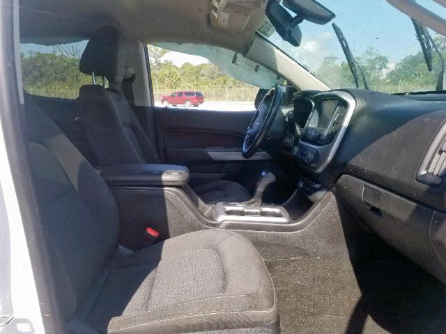 1GCGSCEN2J1308670 - 2018 CHEVROLET COLORADO L WHITE photo 5