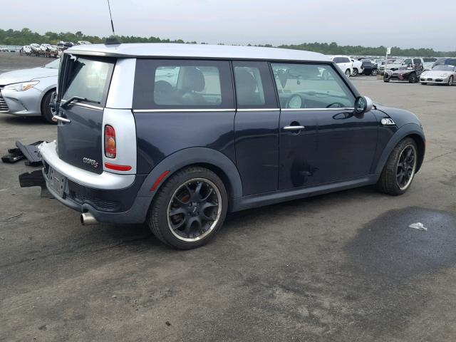 WMWMM33569TP73160 - 2009 MINI COOPER S C BLUE photo 4