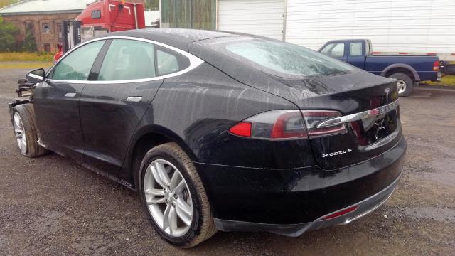 5YJSA1H10EFP36180 - 2014 TESLA MODEL S أسود صورة 3