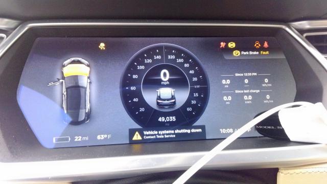 5YJSA1H10EFP36180 - 2014 TESLA MODEL S أسود صورة 9