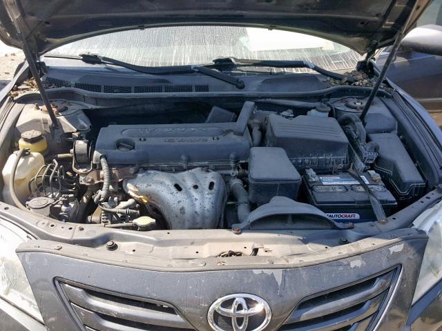 4T4BE46K29R049475 - 2009 TOYOTA CAMRY BASE CHARCOAL photo 7