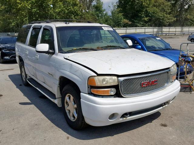 1GKFK66U55J118505 - 2005 GMC YUKON XL D WHITE photo 1