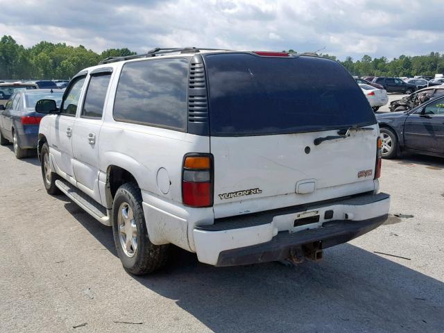 1GKFK66U55J118505 - 2005 GMC YUKON XL D WHITE photo 3