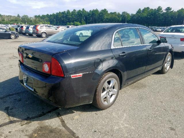 1G1ZC5EB2AF248909 - 2010 CHEVROLET MALIBU 1LT 黑色 照片 4