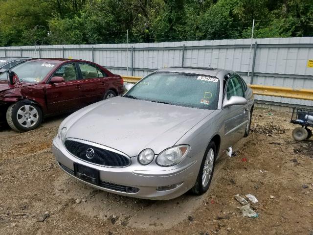 2G4WE587771197236 - 2007 BUICK LACROSSE C SILVER photo 2