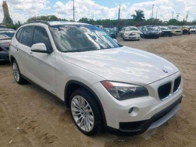 WBAVL1C50EVY19382 - 2014 BMW X1 XDRIVE2 WHITE photo 1