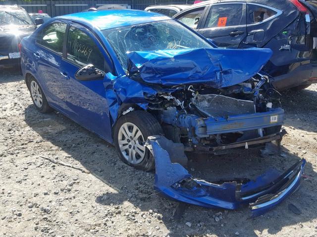 1G1JB5SH9H4163726 - 2017 CHEVROLET SONIC LS BLUE photo 1