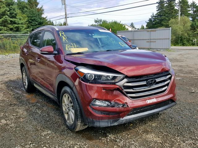 KM8J3CA45GU148920 - 2016 HYUNDAI TUCSON LIM BURGUNDY photo 1