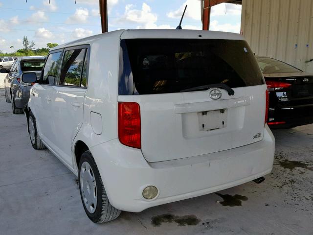 JTLKE50E391073281 - 2009 TOYOTA SCION XB 白色 照片 3