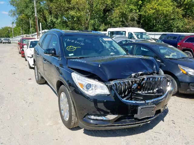 5GAKRBKD9HJ329202 - 2017 BUICK ENCLAVE BLACK photo 1