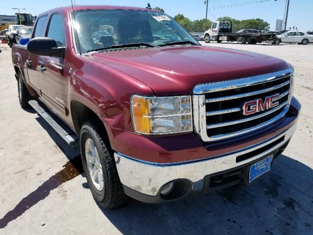 3GTP1VE07DG142557 - 2013 GMC SIERRA C15 MAROON photo 1