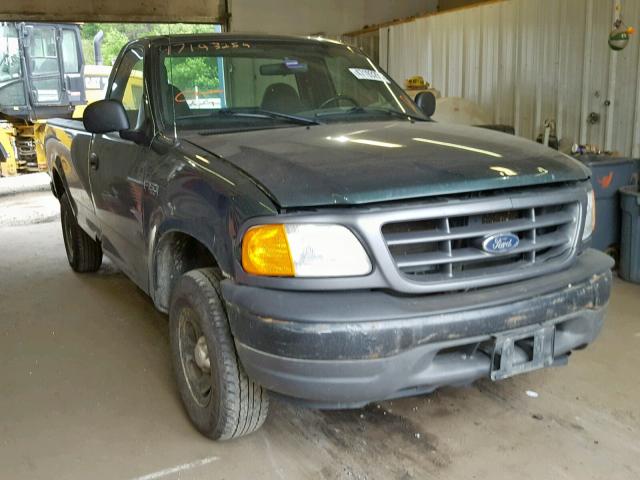 2FTRF18214CA65357 - 2004 FORD F-150 HERI GREEN photo 1