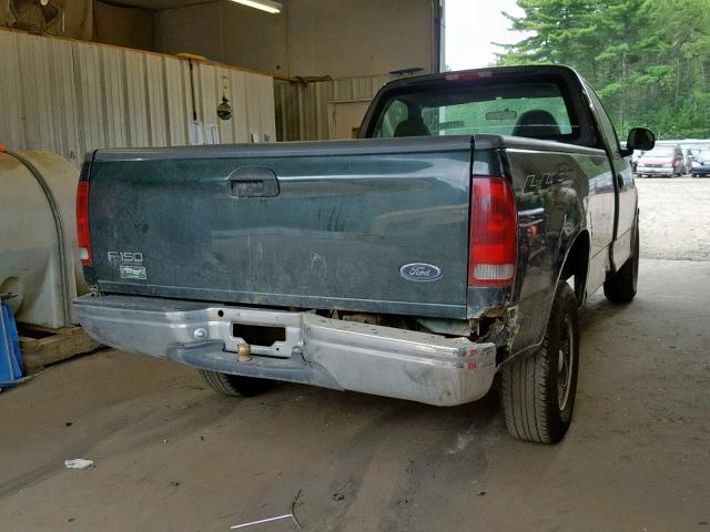 2FTRF18214CA65357 - 2004 FORD F-150 HERI GREEN photo 4