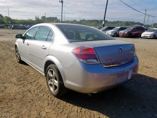 1G8ZS57N77F132447 - 2007 SATURN AURA XE SILVER photo 3